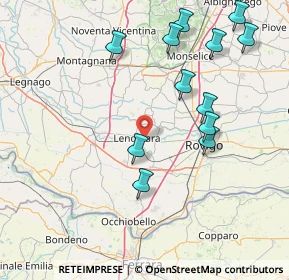 Mappa Via Marco Biagi, 45026 Lendinara RO, Italia (17.45083)