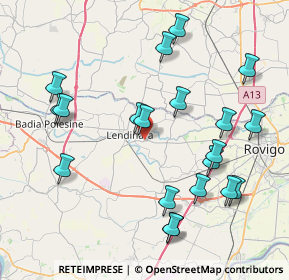 Mappa Via Marco Biagi, 45026 Lendinara RO, Italia (8.8385)