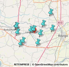 Mappa Via Marco Biagi, 45026 Lendinara RO, Italia (6.37833)