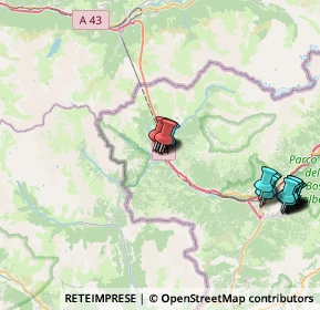 Mappa Via Antonio Cantore, 10052 Bardonecchia TO, Italia (9.0585)