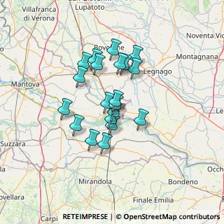 Mappa Via L. Fancelli, 46035 Ostiglia MN, Italia (10.3755)