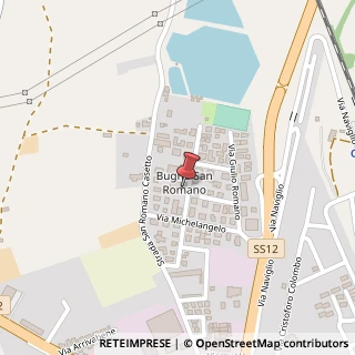 Mappa Via L. Fancelli, 19, 46035 Ostiglia, Mantova (Lombardia)