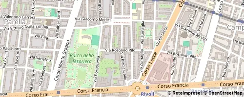 Mappa Torino