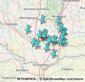 Mappa Via Giovanni Amendola, 45026 Lendinara RO, Italia (9.714)