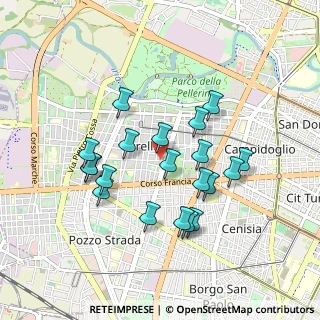 Mappa Via Sant'Ambrogio, 10141 Torino TO, Italia (0.8335)
