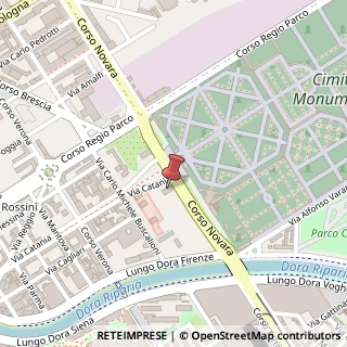 Mappa Via Catania, 58A, 10153 Torino, Torino (Piemonte)