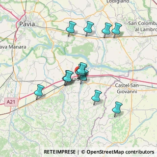 Mappa Via Generale Carlo Alberto Dalla Chiesa, 27049 Stradella PV, Italia (5.86714)
