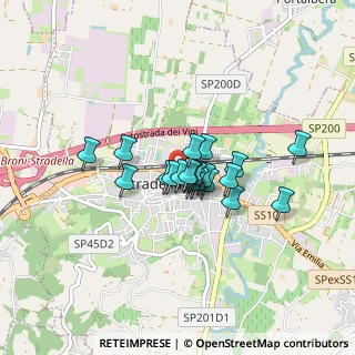 Mappa Via Carlo Civardi, 27049 Stradella PV, Italia (0.533)