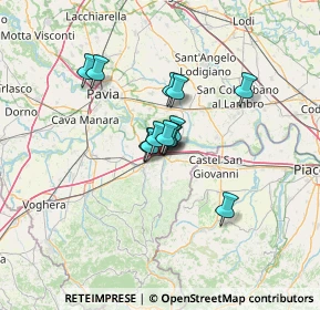 Mappa Via Pozzone, 27049 Stradella PV, Italia (8.08923)