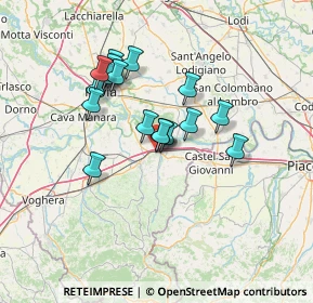 Mappa Via Pozzone, 27049 Stradella PV, Italia (11.73211)