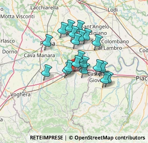 Mappa Via Pozzone, 27049 Stradella PV, Italia (9.9305)