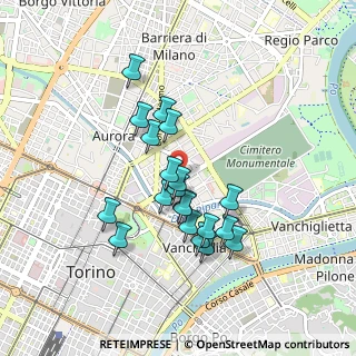 Mappa Via Teramo, 10152 Torino TO, Italia (0.753)