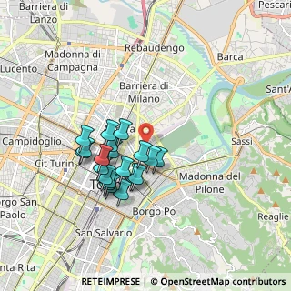 Mappa Via Teramo, 10152 Torino TO, Italia (1.5315)