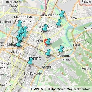 Mappa Via Teramo, 10152 Torino TO, Italia (2.115)