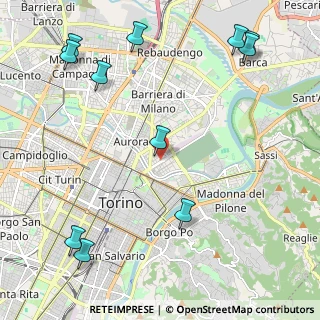Mappa Via Teramo, 10152 Torino TO, Italia (2.93182)
