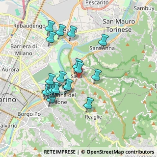 Mappa Via Mirabello, 10132 Torino TO, Italia (1.71316)