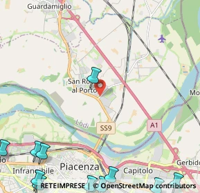 Mappa SP145, 26865 San Rocco al Porto LO, Italia (3.87417)