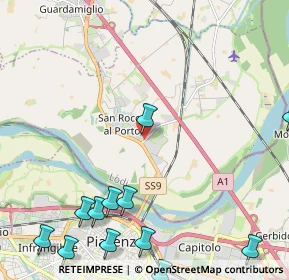 Mappa SP145, 26865 San Rocco al Porto LO, Italia (3.14167)