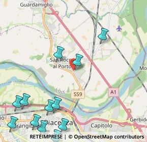 Mappa SP145, 26865 San Rocco al Porto LO, Italia (2.96583)