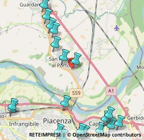 Mappa SP145, 26865 San Rocco al Porto LO, Italia (3.087)