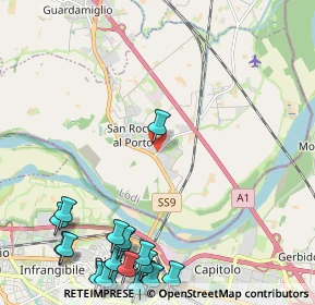 Mappa SP145, 26865 San Rocco al Porto LO, Italia (3.2795)