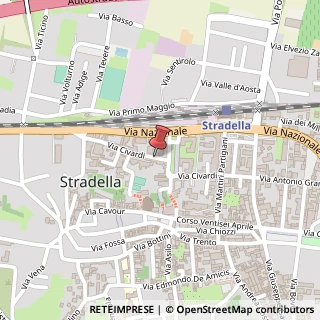 Mappa Via C. Civardi, 44, 27049 Stradella, Pavia (Lombardia)