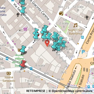 Mappa Via Giambattista Balbis, 10144 Torino TO, Italia (0.03478)