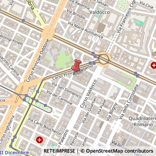 Mappa Via Carlo Botta, 10, 10122 Torino, Torino (Piemonte)