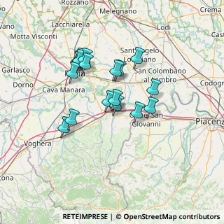 Mappa Via Martiri Partigiani, 27049 Stradella PV, Italia (11.82167)