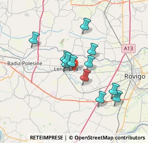 Mappa Strada, 45026 Lendinara RO, Italia (5.56)