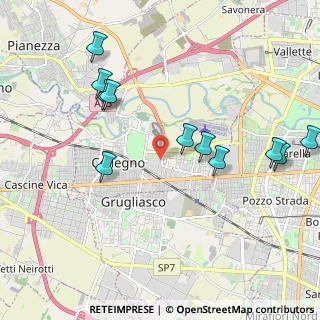 Mappa Corso Fratelli Cervi, 10093 Collegno TO, Italia (2.22636)