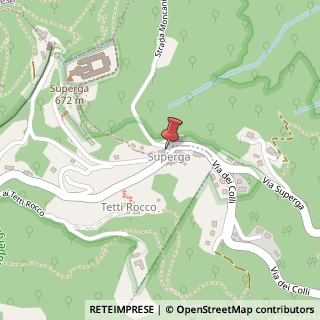Mappa Via Superga, 58, 10020 Baldissero Torinese, Torino (Piemonte)