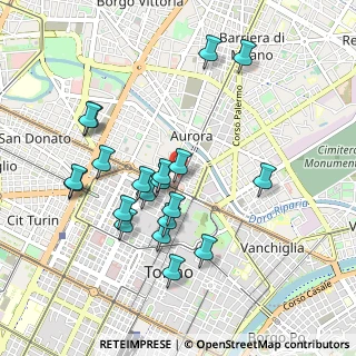 Mappa Piazza della repubblica, 10152 Torino TO, Italia (0.9325)