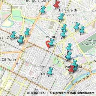 Mappa Piazza della repubblica, 10152 Torino TO, Italia (1.25)