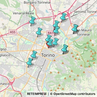 Mappa Piazza della repubblica, 10152 Torino TO, Italia (3.21286)