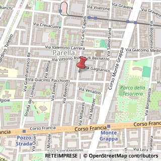 Mappa Via Carlo Capelli, 38, 10146 Torino, Torino (Piemonte)