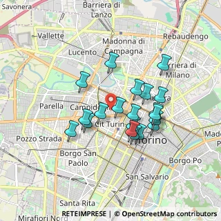 Mappa Giardini Giuseppe Montesano, 10143 Torino TO, Italia (1.4645)