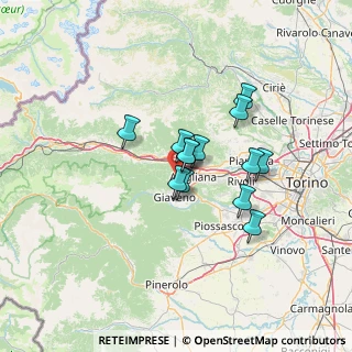 Mappa Borgata Mortera, 10051 Avigliana TO, Italia (9.65231)