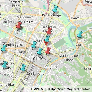 Mappa Via Parma, 10141 Torino TO, Italia (2.46231)