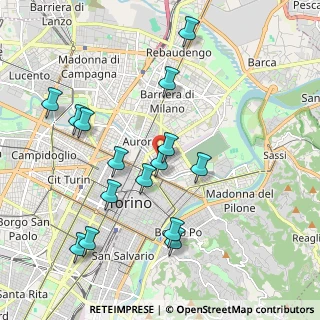 Mappa Via Parma, 10141 Torino TO, Italia (2.07533)