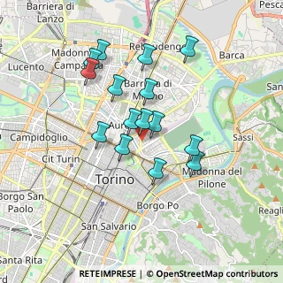 Mappa Via Parma, 10141 Torino TO, Italia (1.53467)
