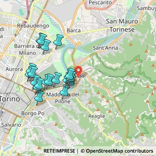 Mappa Via Metastasio, 10132 Torino TO, Italia (1.943)