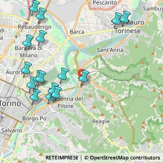 Mappa Via Metastasio, 10132 Torino TO, Italia (2.63)