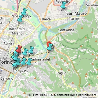 Mappa Via Metastasio, 10132 Torino TO, Italia (2.94)