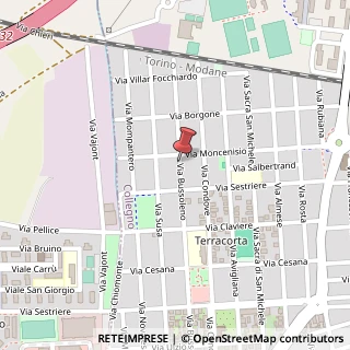 Mappa Via Bussoleno, 88, 10093 Collegno, Torino (Piemonte)