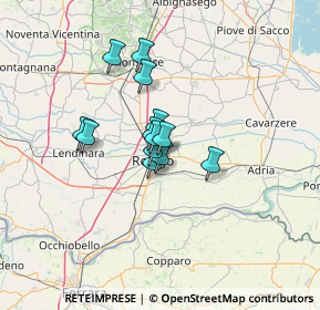 Mappa Via Francesco Maffei, 45100 Rovigo RO, Italia (8.42231)