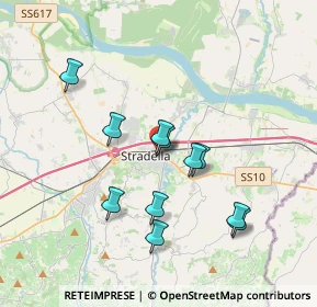 Mappa Via Antonio Gramsci, 27049 Stradella PV, Italia (3.29182)
