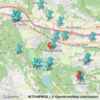 Mappa Via Borgesa Oscar, 10051 Avigliana TO, Italia (2.7155)