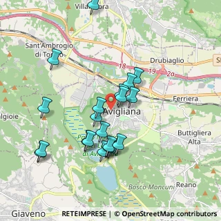 Mappa Via Ferruccio Gallo, 10051 Avigliana TO, Italia (1.7995)