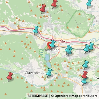 Mappa Via Ferruccio Gallo, 10051 Avigliana TO, Italia (6.23933)